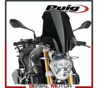Puig New Generation Touring per Bmw R1200R (anno 2015-2018) - Nero