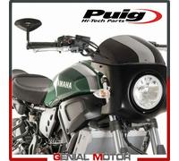 Puig Cupolini Semicarenatura Nero Retro 8933W per Yamaha XSR700 16'-19', Yamaha XSR700 Xtribute 19'