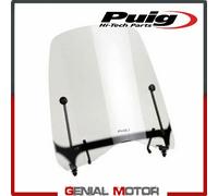 Puig T.g Peugeot Vivacity 3 50 4t E2 2017 Windshield Argento