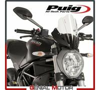 PUIG CUPOLINO NAKED N.G. TOURING PER DUCATI MONSTER 1200/S 2021 TRASPARENTE