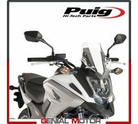Puig 8909W Cupolino Sport compatto e aerodinamico in acrilico ad alto impatto con profilo arrotondato e design sportivo che migliora protezione e visibilità, Trasparente