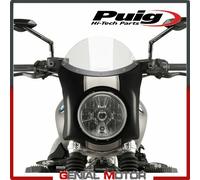 Puig Cupolini Semicarenati Retro in Nero 9254N per R Nine T Scrambler 16'-19'