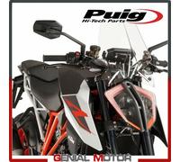 Puig Cupolino New Generation 9692W per KTM Superduke 1290 R 2017/2019 Argento