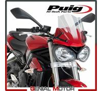 Puig Carenabris New Generation Sport Triumph Street Triple S Windshield Trasparente