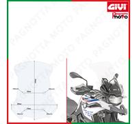 CUPOLINO SPECIFICO TRASPARENTE 54.5 X 49 BMW F 750 GS 2018>2020