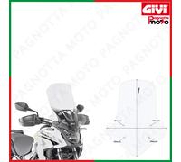 CUPOLINO SPECIFICO TRASPARENTE 58 X 45 HONDA CB 500 X 2019>2020