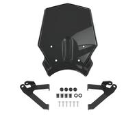 Cupolino Spoiler Compatibile Con CB650R 2024-2025 Parabrezza Anteriore Deflettori Per Vento Visiera Carenatura Deflettore Flusso D'aria Accessori(Black)