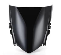 Cupolino Spoiler Compatibile Con CBR500R 2013 2014 2015 Parabrezza Moto Viser Deflettore Visiera Deflettori Del Per Vento Flusso D'aria(Black)