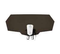Cupolino Spoiler Compatibile Con Per R1200GS Moto Risorto Clip Sul Parabrezza Estensione Del Spoiler Deflettore D'aria Copertura Anteriore Dello Schermo Per Vento(Gray)