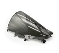 Cupolino Spoiler Compatibile Con Yamaha Per YZF-R25 Per YZF-R3 2019-2023 Moto Sport Racing Double Bubble Parabrezza Deflettore(Gray)
