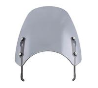 Cupolino Spoiler Parabrezza In Carbonio Per Moto Per Ducati, Scrambler, Classic, Icon 2015, 2016, 2017, 2018, 2019, 2020. Deflettore Antivento Per Parabrezza.(Light Smoke)