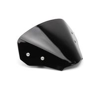 Cupolino Spoiler Parabrezza Per CB750 Per HORNET 2023- Parabrezza Moto Vento Schermo Deflettore Estensione Con Staffa(Black)