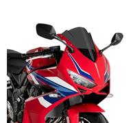 Cupolino Spoiler Parabrezza Per CBR650R 2019-2025 Parabrezza Moto Spoiler Anteriore Deflettori Del Vento(Gray Puig)