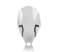 Cupolino Spoiler Parabrezza Per Kawasaki Per Z500 Per Z 500 SE 2024-2026 Moto Touring Parabrezza Vento Deflettori Dell'aria Viser Visiera Kit Staffa(Clear)