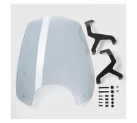 Cupolino Spoiler Parabrezza Per Rebel Per CMX 1100 Per CMX1100 2021-2025 Parabrezza Anteriore Schermo Vento Shield Deflettore Protezione(Grey Smoke)