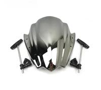 Cupolino Spoiler Parabrezza Per Suzuki Per GSR750 Per GSR600 Moto Da Strada Parabrezza Regolabile Per GSR400 Per GSR 400 Per GSR 600 GSR 750 TUTTI Gli Anni(Chrome)