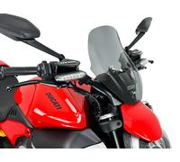 CUPOLINO TOURING FUME' SCURO WRS PER DUCATI DIAVEL V4 / RS 2023-2026