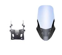 Cupolino Touring Moto Per Sym Per Jet 14 125/50 / 200 / 200i Parabrezza Anteriore Dedicato Deflettore Del Vento Allargato Rialzato Parabrezza Moto(White Height 72CM)