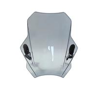 Cupolino Touring Per Benelli Per Leoncino 250 500 BN125 BN300 BN302 BN302S 502C Parabrezza Per Moto Parabrezza Universale Parabrezza Moto(Light Grey)