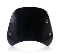 Cupolino Touring Per Benelli Per Leoncino 250 Modelli Moto Parabrezza Cupolino Parabrezza Sportivo Compatto Kit Deflettore Vento Parabrezza Moto(Nero)