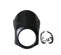 Cupolino Touring Per BMW Per R NINE T 2014-2025 R850R/R1100R 1992-2025 Protezione Parabrezza Spoiler Custodia Copertura Parabrezza Deflettore Antivento Parabrezza Moto(Nero)