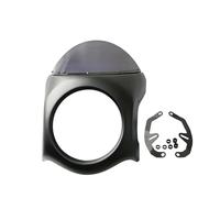 Cupolino Touring Per BMW Per R NINE T 2014-2025 R850R/R1100R 1992-2025 Protezione Parabrezza Spoiler Custodia Copertura Parabrezza Deflettore Antivento Parabrezza Moto(Gray)