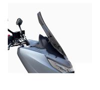Cupolino Touring Per Haojue Per UHR150 Per UHR 150 Modificati Parabrezza Rialzato Blocco Del Vento Carenatura Deflettore Del Vento Parabrezza Anteriore Per Moto Parabrezza Moto(54cm Black)