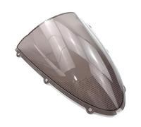 Cupolino Touring Per Kawasaki Per Ninja Per ZX6R 636 Per ZX10R 2005 2006 2007 2008 Parabrezza Parabrezza Doppia Bolla Moto Cupolino Motociclo Deflettore Aria(Smoke)