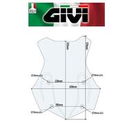 Cupolino trasparente BMW R 1200 GS 2016 2017 2018 5124DT GIVI