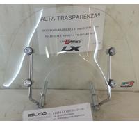 Cupolino Basso Trasparente Completo Faco pe Piaggio Vespa LX 2009 2010 2011 2012