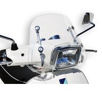 Cupolino VESPA S 2010 2017 colore fume nero chiaro piccolo windshield (30cm ) er