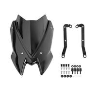 CUPOLINO VISIERA Per Kawasaki Z650 Z-650 Double | 2017-2023 Bubble Windscreen Windshield Shield Screen Visor Deflettore aria parabrezza moto(2020-2023-1)