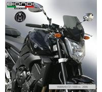 CUPOLINO MOTO PER YAMAHA FZ1 1000 FUME DARK BIONDI 8010236 06>15