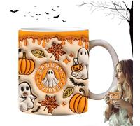 Cuppe Ghost-Pumpkin Cup-Halloween Decorazione Kür-Bis Cup | Tazza Di Caffè in Ceramica Di Halloween | Tazza Di Caffè Di | Coppa Di Per Zuppa Di Succo Di Birra Ad Acqua Whisky