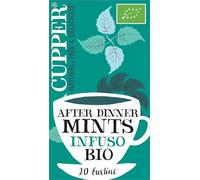 CUPPER After Dinner Mints Infuso Bio Menta Finocchio Zenzero 20 Bustine