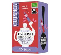 CUPPER English Breakfast Tè Nero Classico Bio e Fairtrade 25 Bustine