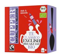 CUPPER English Breakfast Tè Nero Classico Bio e Fairtrade 50 Bustine