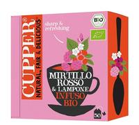 CUPPER Infuso Bio Mirtillo Rosso e Lampone 50 Bustine