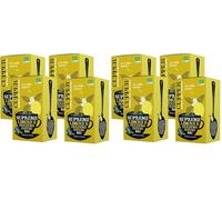 CUPPER Infuso Biologico Limone e Zenzero, Ingredienti da Agricoltura Biologica, Tisana Digestiva e Energizzante, Filtri 100% Biodegradabili, 4 Confezioni da 20 bustine di tè, Totale 80 bustine