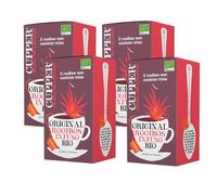 Cupper Infuso Rooibos Biologico (4 confezioni da 20 bustine di tè, totale 80 bustine di tè)