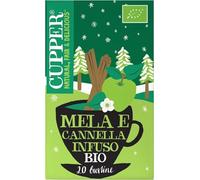 CUPPER Infuso Winter Strudel Bio Mela Cannella 20 Bustine