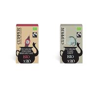 CUPPER Tè Nero English Breakfast e Earl Grey Biologico e Fairtrade, Confezione da 20 Bustine