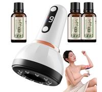 Cupping Device - Electric Cupping Massager | Electric Vacuum Cuppings Massager | 9 Modes Massage Vibration Device For Thighs, Abdomen, Neck, Back, Buttocks Use At Home Or Outdoors
