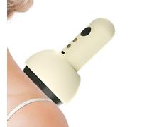 Cupping Kit, 13.8x8.5cm, Intelligent Vacuum Massage Tool, Handheld Scraping Device, Adjustable Suction Power, 9 Temperature Modes for Back and Shoulder, Cream