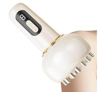 Cupping Massager - Heating Vibration Tool, Body Massage Device | Anti-Cellulite Scraping Design | Portable Relaxation Equipment | Deep Tissue Care System | for Women Athletes Travelers