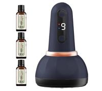 Cupping Massager, Intelligent Vacuum Device, Vibration Tool 3.54x5.91 inches, 9 Adjustable Modes, Body Recovery, Eye-Catching Color Design, Built-In Heat Function