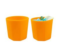 Cups, portatile pieghevole Cup, Soft Travel Mug, Hot And Cold Drink Holder, Compact Drinking Vessel, 3,03 x 2,95 Inches, Perfect For Camping, Picnics, and Outdoor Sports