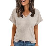 Cuptacc Maglietta Donna Comodi T-Shirt Donna Classica Magliette Maniche Corte Camicia Casual Elegante Tops