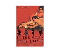 CUQ, Poster in stile 'In The Mood for Love', stampa su tela, decorazione da parete per la casa e la camera da letto, 30 x 45 cm