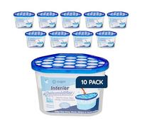 CUQOO Deumidificatore usa e getta, 500 ml, confezione da 10, deumidificatori per umidità, muffe, cucina, armadio, camera da letto, roulotte, ufficio, garage, bagno, rimozione della condensa